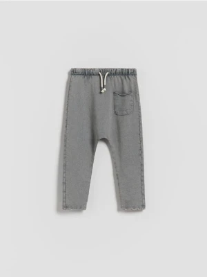 Reserved - Legginsy z efektem sprania - ciemnoszary