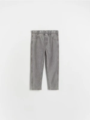 Zdjęcie produktu Reserved - Legginsy z efektem sprania - jasnoszary