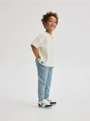 Reserved - Legginsy z efektem sprania - niebieski