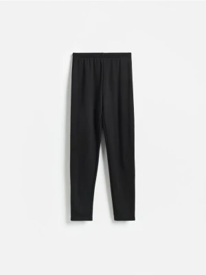 Reserved - Legginsy z ociepleniem - czarny