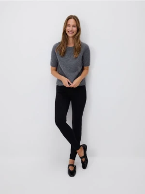 Reserved - Legginsy z paskiem - czarny