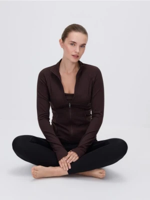 Reserved - Legginsy z szerokim pasem - czarny