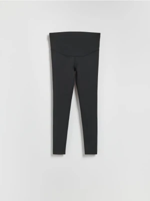 Reserved - Legginsy z wysokim pasem - czarny