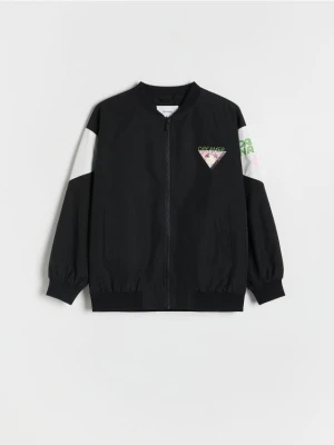 Reserved - Lekka kurtka bomber - czarny