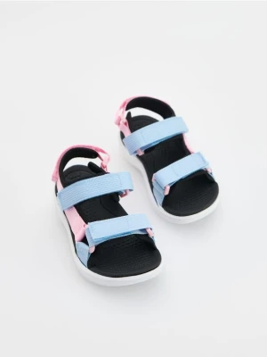 Reserved - Lekkie sandały na rzep - wielobarwny