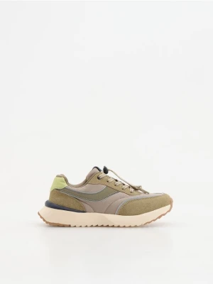 Reserved - Lekkie sneakersy - beżowy