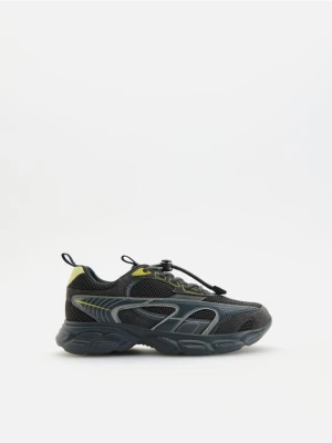 Reserved - Lekkie sneakersy - ciemnoszary