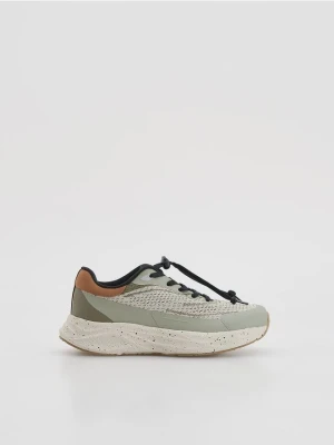 Reserved - Lekkie sneakersy - oliwkowy