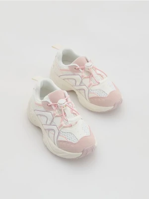 Reserved - Lekkie sneakersy - pastelowy róż