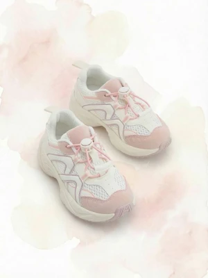 Reserved - Lekkie sneakersy - pastelowy róż