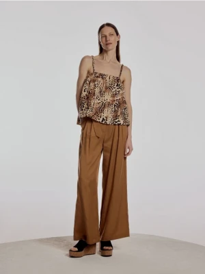 Reserved - Lniany top - wielobarwny