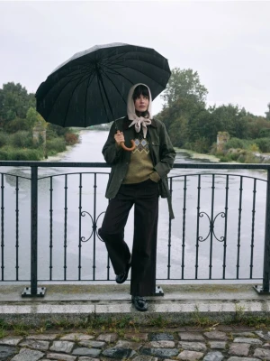 Reserved - Loafersy na obcasie - czarny