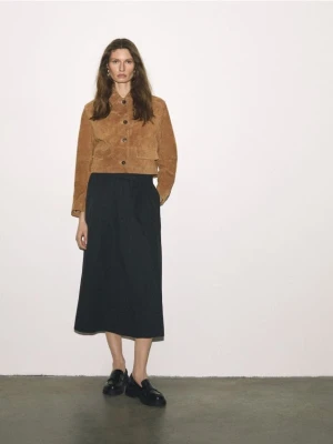 Reserved - Loafersy na obcasie - czarny