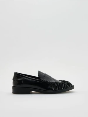 Reserved - Loafersy z przeszyciami - czarny