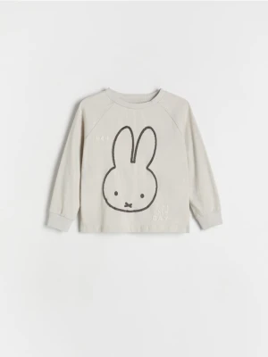 Reserved - Longsleeve Miffy - jasnoszary