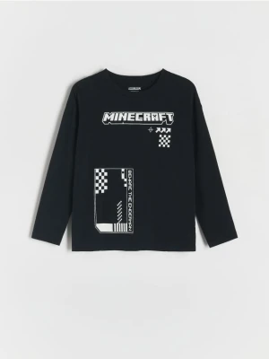 Reserved - Longsleeve Minecraft - czarny