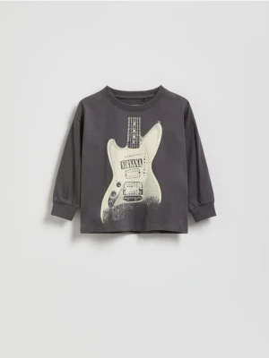 Reserved - Longsleeve Nirvana - ciemnoszary
