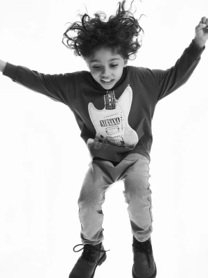 Reserved - Longsleeve Nirvana - ciemnoszary