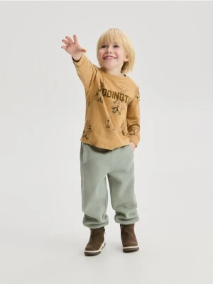 Reserved - Longsleeve Paddington - brązowy