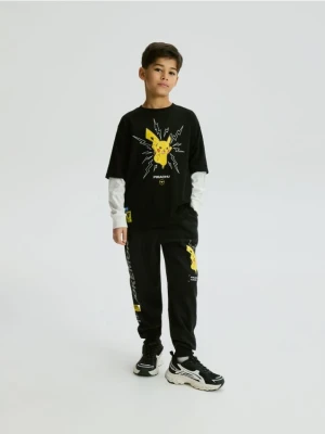 Reserved - Longsleeve Pokémon - czarny