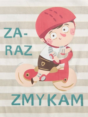 Zdjęcie produktu Reserved - Longsleeve Pucio - kremowy