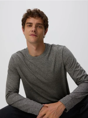 Reserved - Longsleeve regular - beżowy