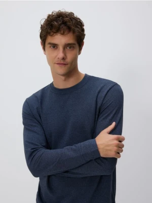 Reserved - Longsleeve regular - granatowy