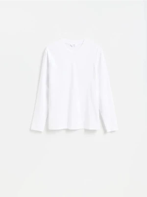Reserved - Longsleeve slim fit - biały