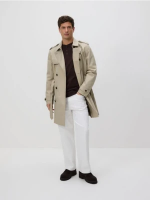 Reserved - Longsleeve slim fit - ciemnobrązowy