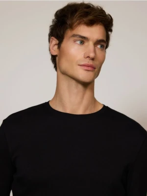 Reserved - Longsleeve super slim fit - czarny