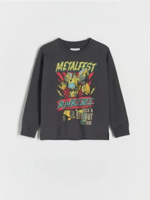 Reserved - Longsleeve Transformers - ciemnoszary