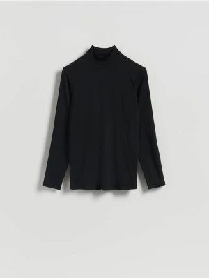 Reserved - Longsleeve z golfem - czarny