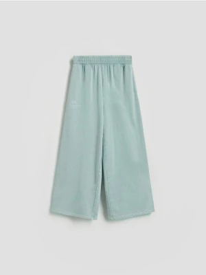 Reserved - Luźne spodnie dresowe - miętowy