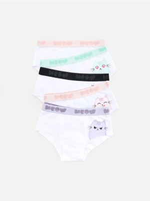 Reserved - Majtki bokserki 5 pack - biały