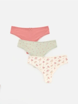 Reserved - Majtki typu brazyliany 3 pack - jasnozielony