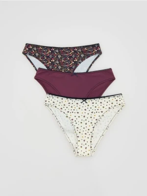 Reserved - Majtki typu figi 3 pack - granatowy