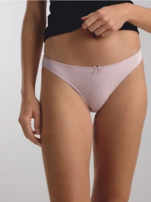 Reserved - Majtki typu figi 3 pack - jasnofioletowy