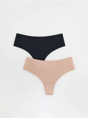 Reserved - Majtki typu hipstery 2 pack - czarny