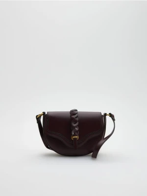 Reserved - Mała torebka na ramię - bordowy