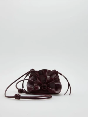 Reserved - Mała torebka na ramię - karminowy