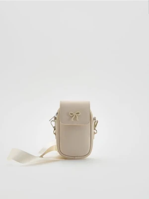 Reserved - Mała torebka na ramię - kremowy