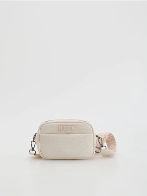 Reserved - Mała torebka na ramię - kremowy