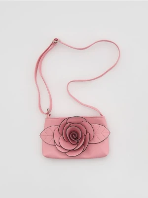 Reserved - Mała torebka na ramię - różowy