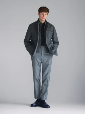 Reserved - Marynarka regular fit - ciemnoszary