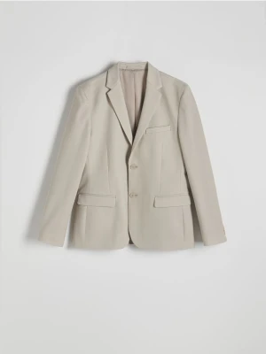 Reserved - Marynarka slim fit - beżowy