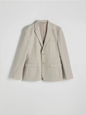 Reserved - Marynarka slim fit - beżowy