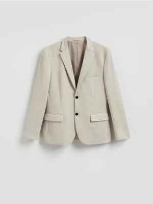 Reserved - Marynarka slim fit - beżowy