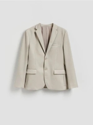 Reserved - Marynarka slim fit - beżowy