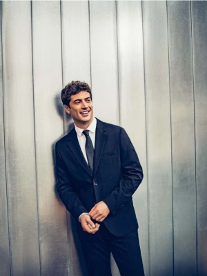 Reserved - Marynarka slim fit - czarny