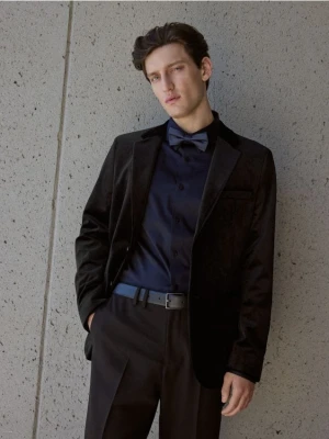 Reserved - Marynarka slim fit - czarny